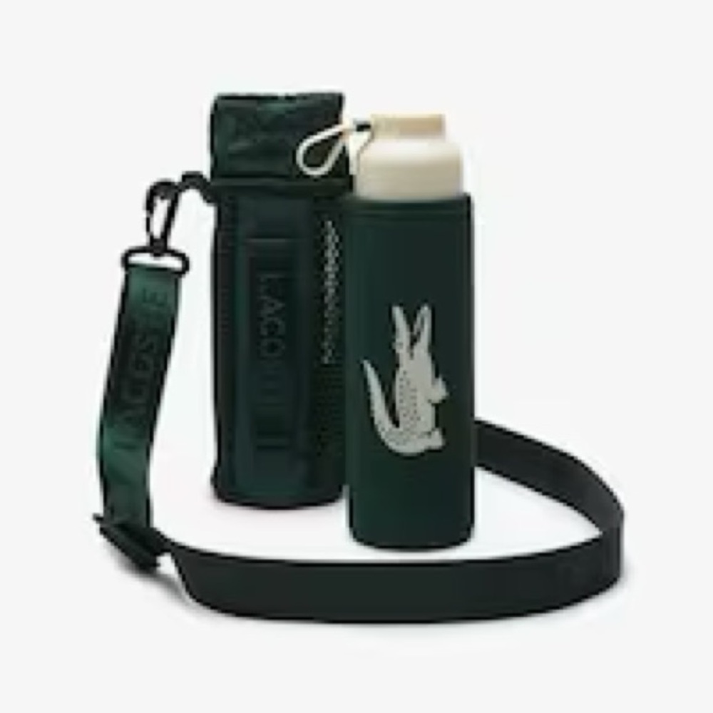 Lacoste Dark Green Bottle with Strap
